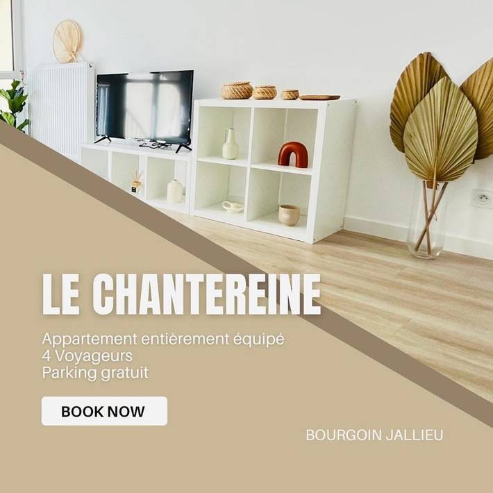 Gîte pour 4 personnes, avec terrasse à Bourgoin-Jallieu - 2