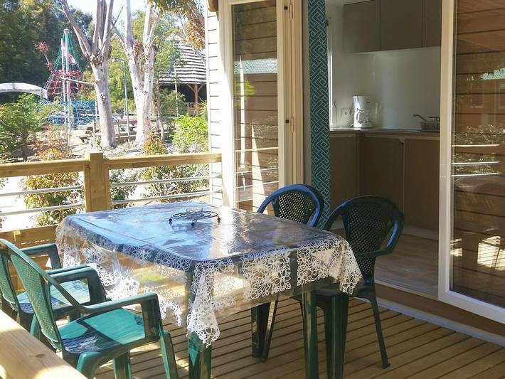 Camping La Pinède - Mobilhome 6 personnes - Piana in Calvi, Région de Calvi