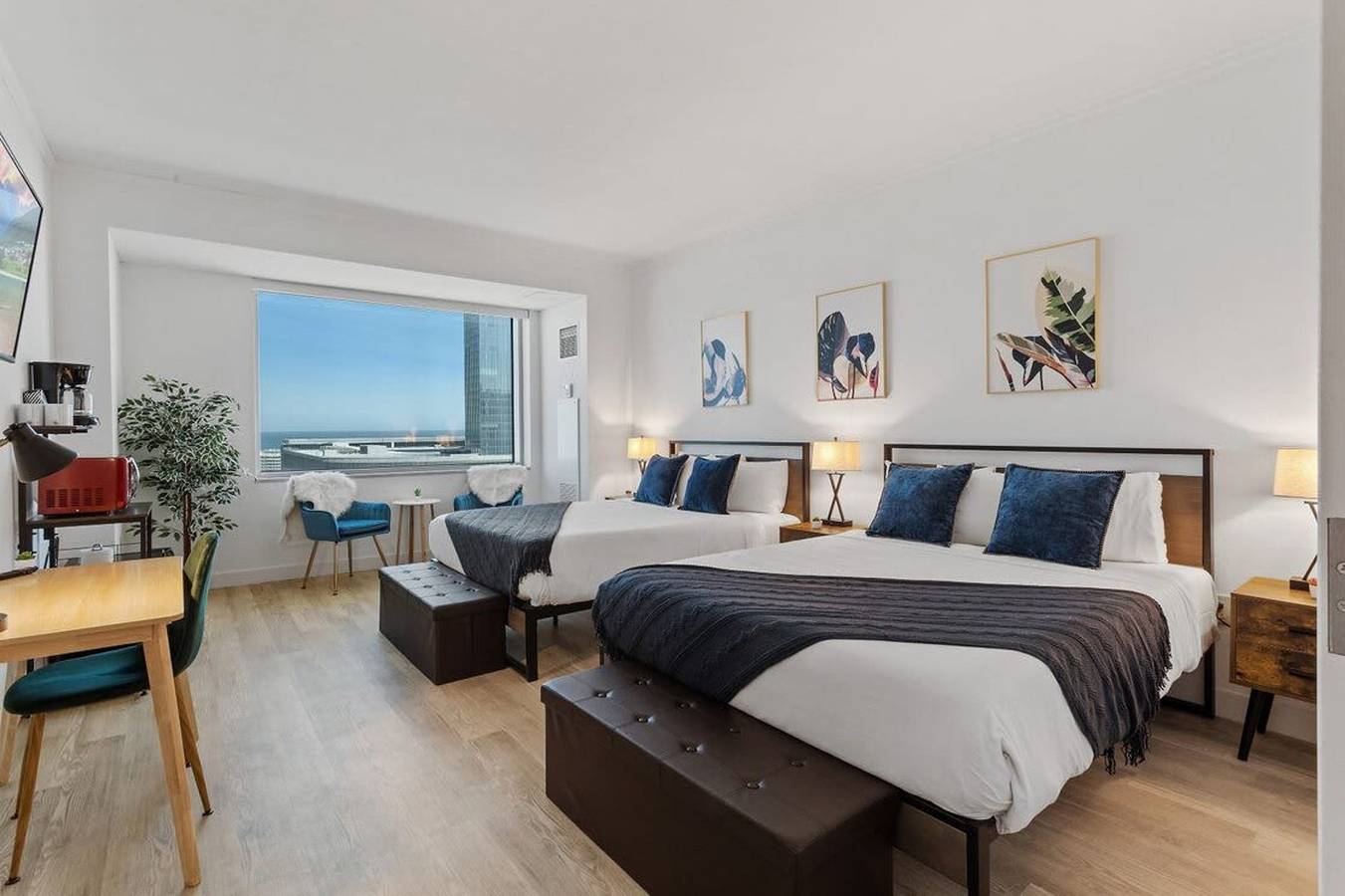 Apartamento entero, Beachfront Double Queen  Cozysuites 44 in Atlantic City, Condado de Atlantic
