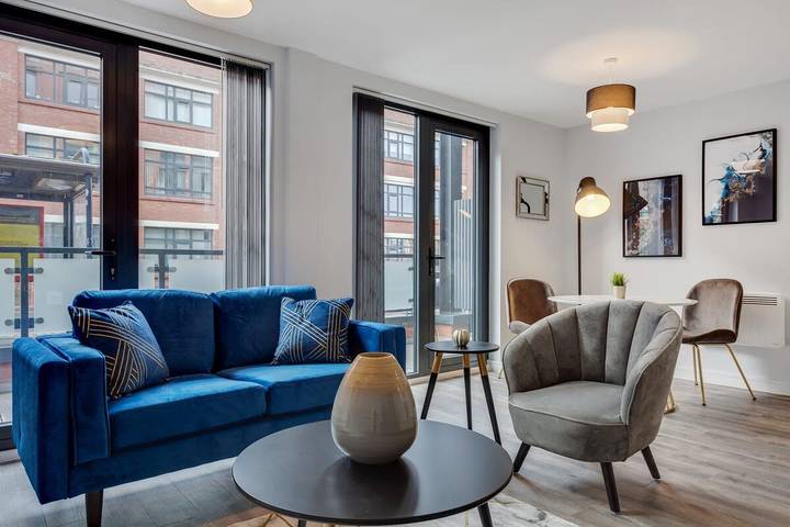 Gîte pour 2 personnes, avec balcon/terrasse à Birmingham