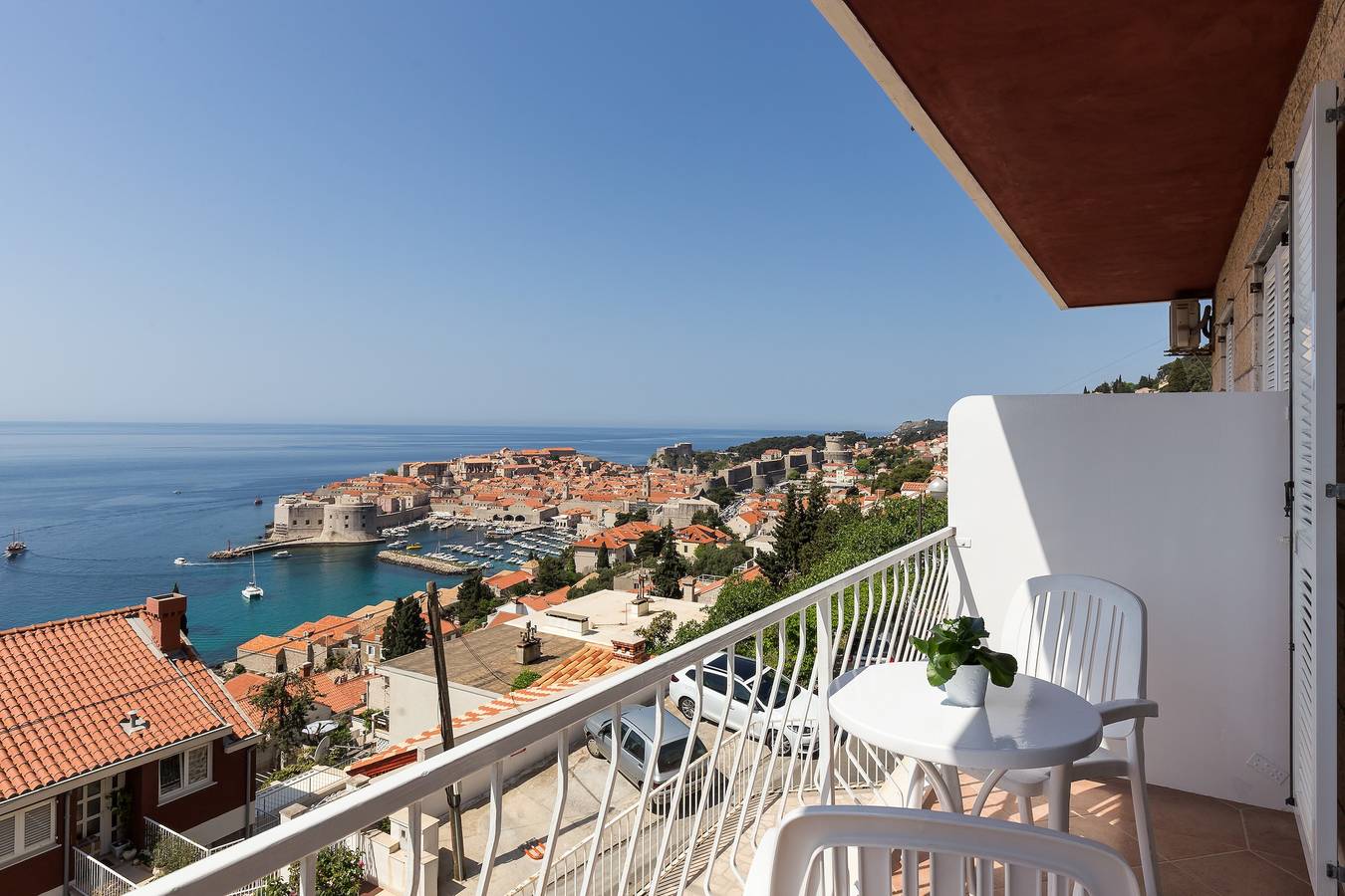 Ganze Wohnung, Ferienwohnung für 2 Personen mit Balkon in Dubrovnik, Grad Dubrovnik