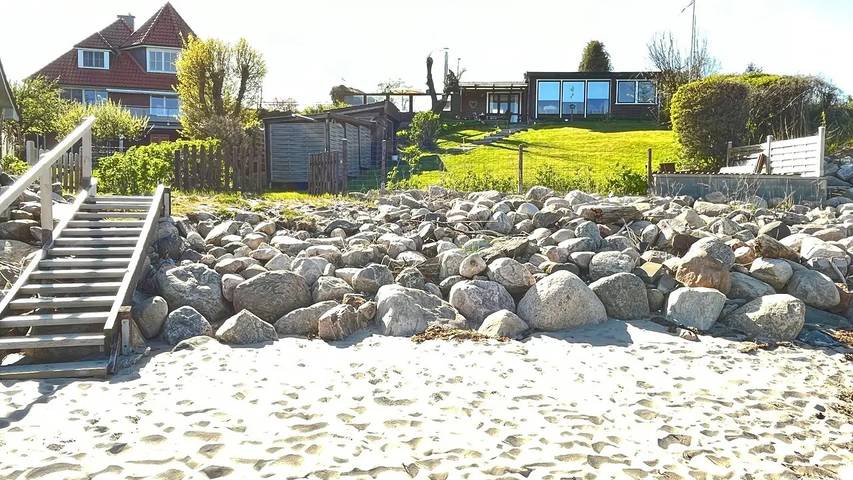 Ferienhaus mit Meerblick für 6 Personen, mit Terrasse und Garten, mit Haustier in Bockholm - 3