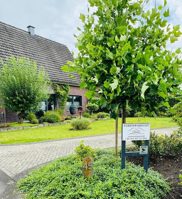 Vakantiewoning voor 2 personen, with Terras and Tuin as well as Uitzicht in Bocholt (Duitsland)