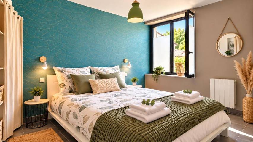 Ferienwohnung für 4 Personen, mit Garten - 1