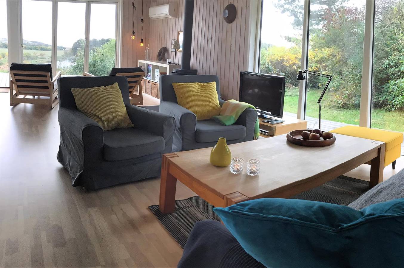 Pet friendly home in Knebel with house sea view in Knebel, Süddjursland
