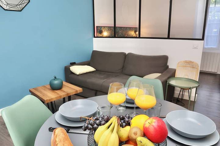 Apartamento entero, L'indigo - Wifi - 400m centre Pontivy in Pontivy, Pontivy region