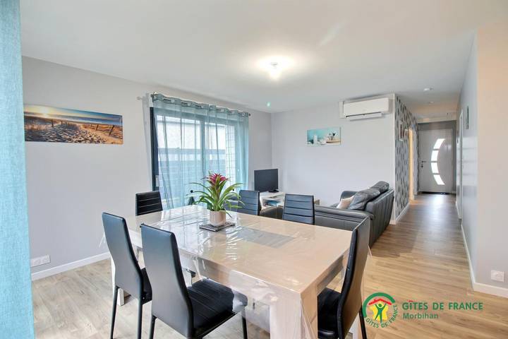 Gîte pour 6 personnes, avec terrasse et jardin à Arzal - 4