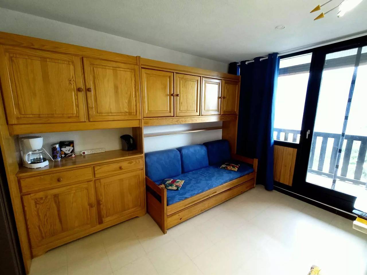 Appartement entier, Appartement 4 couchages vue sur le centre de la station 254R in Réallon, Parc national des Écrins