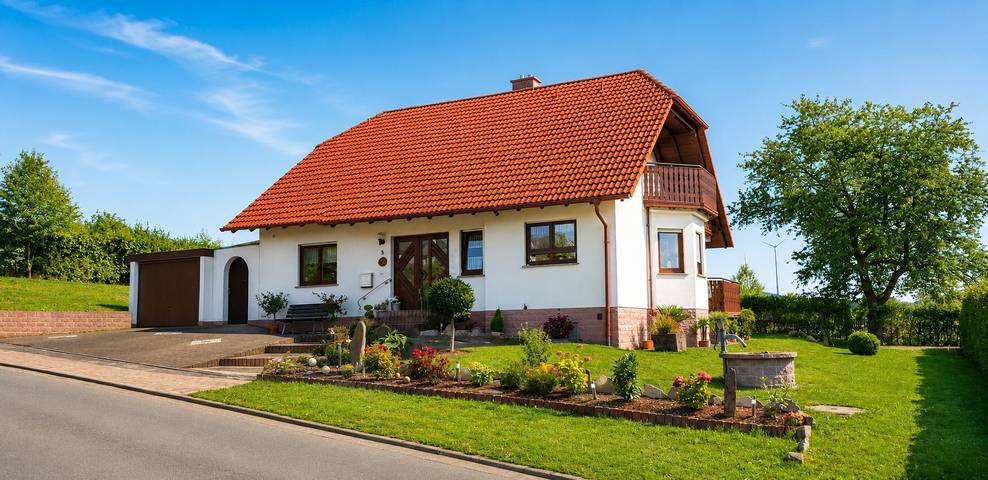 Ferienwohnung für 3 Personen, mit Balkon am Vogelsberg Region - 3