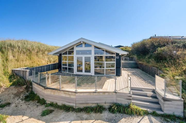 Glamping voor 6 personen, met terras en whirlpool in Denemarken