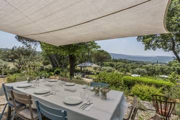 Location de vacances pour 8 personnes, avec piscine et jardin à Bonnieux