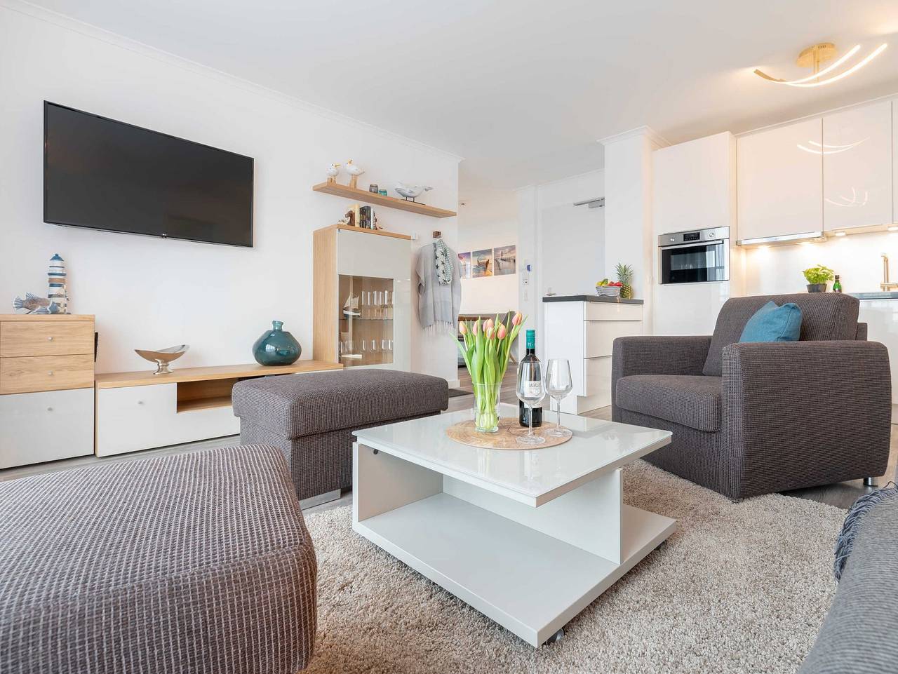 Ganze Ferienwohnung, Haus Strandperle We 06 in Börgerende-Rethwisch, Rostock und Umgebung