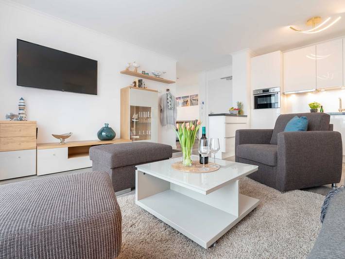 Ferienwohnung für 4 Personen, mit Balkon in Börgerende-Rethwisch - 2