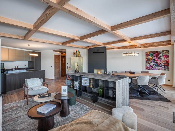 Apartamento entero, Nuevo Apartamento Ski-in/Ski-out en Courchevel con Balcón y Parking in Courchevel 1850, Saint-Bon-Tarentaise