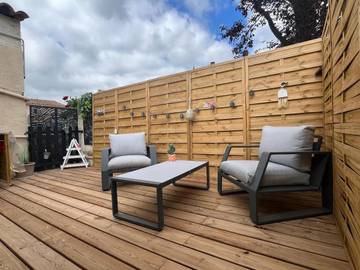 Gîte pour 2 personnes, avec terrasse à Venelles