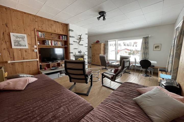 Location de vacances pour 4 personnes, avec terrasse ainsi que piscine et jardin à Bivio - 2