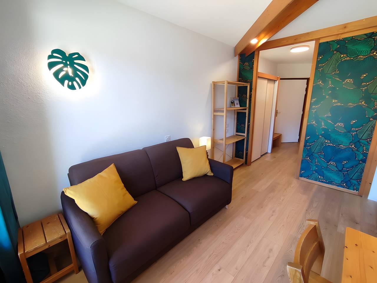 Geheel appartement, Appartement 'La Canopée - Uitzicht op Grand Veymont' met uitzicht op de bergen en privéterras in Gresse-en-Vercors, Parc naturel régional du Vercors