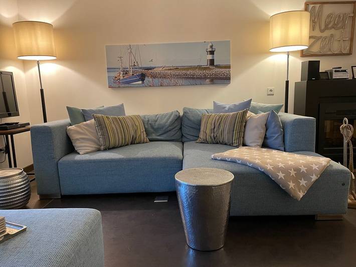 Ferienwohnung für 4 Personen, mit Ausblick und Sauna sowie Balkon in Wremen - 2