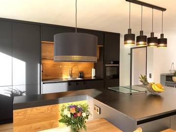 Ferienhaus für 6 Personen, mit Garten und Ausblick in Memmingen