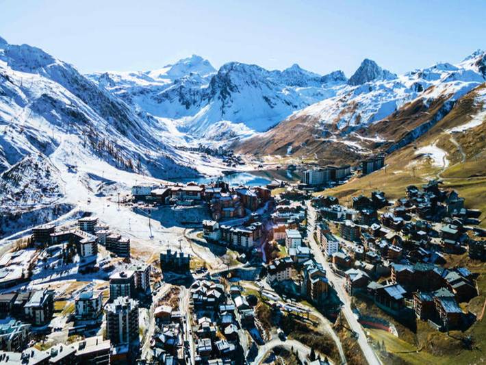 Apartamento para 4 personas, con balcón en Tignes