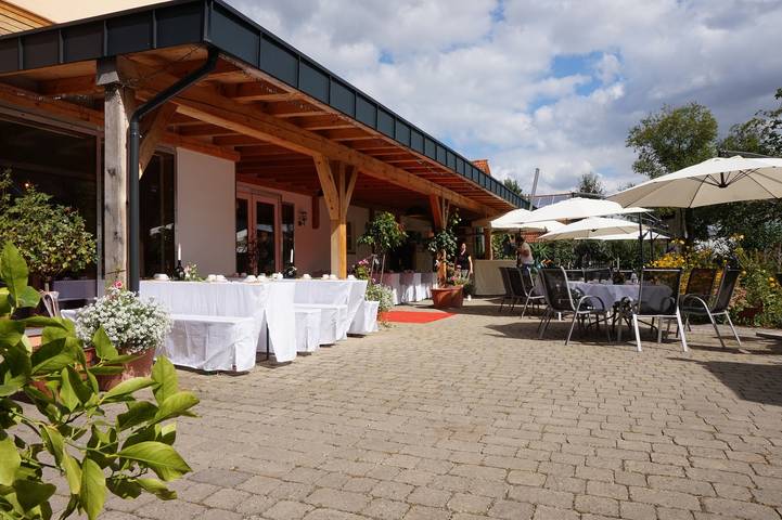 Ferienwohnung für 4 Personen, mit Balkon und Balkon/Terrasse sowie Terrasse und Garten im Steigerwald - 3