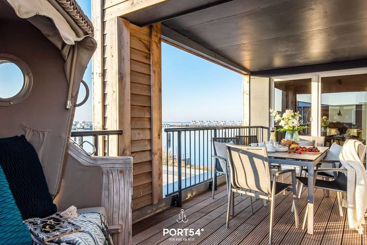 Ferienwohnung für 6 Personen, mit Balkon und Terrasse sowie Sauna in Kappeln