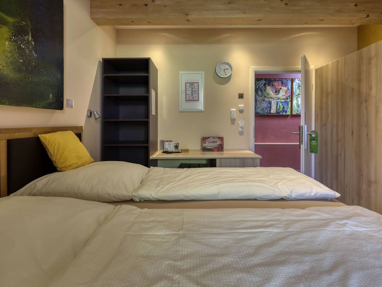 Ganze Wohnung, Der Tennenboden im Anno Domini 1716 in Marktheidenfeld, Spessart-Mainland