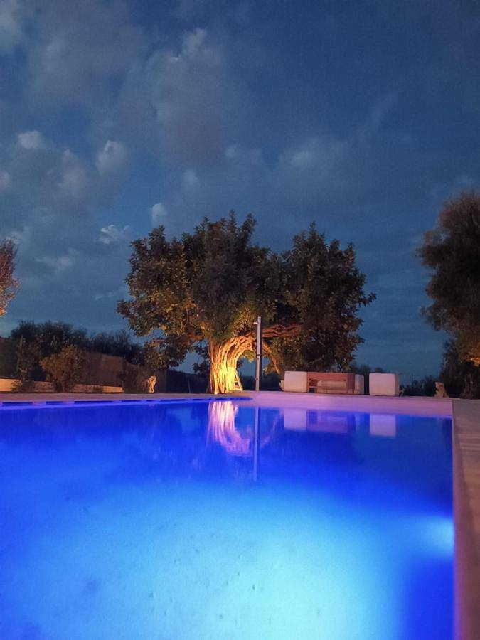 Il Vecchio Carrubo - Villa con piscina a sfioro in Monopoli, Provincia di Bari