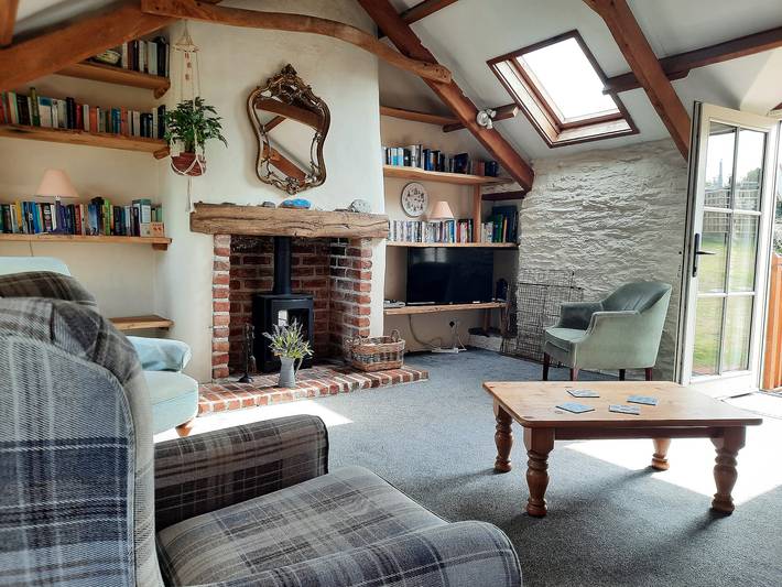 Cottage for 7 people, with garden in South Devon