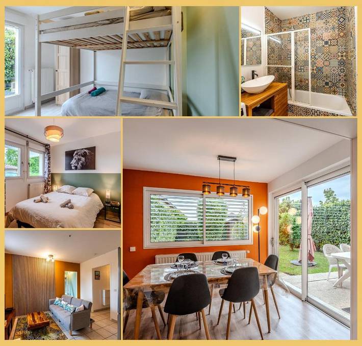 Gîte pour 5 personnes, avec terrasse et jardin à Sciez - 3