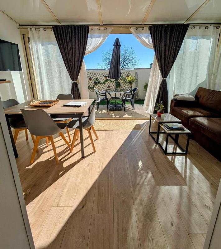 Maison de vacances pour 3 personnes, avec terrasse, animaux acceptés - 1