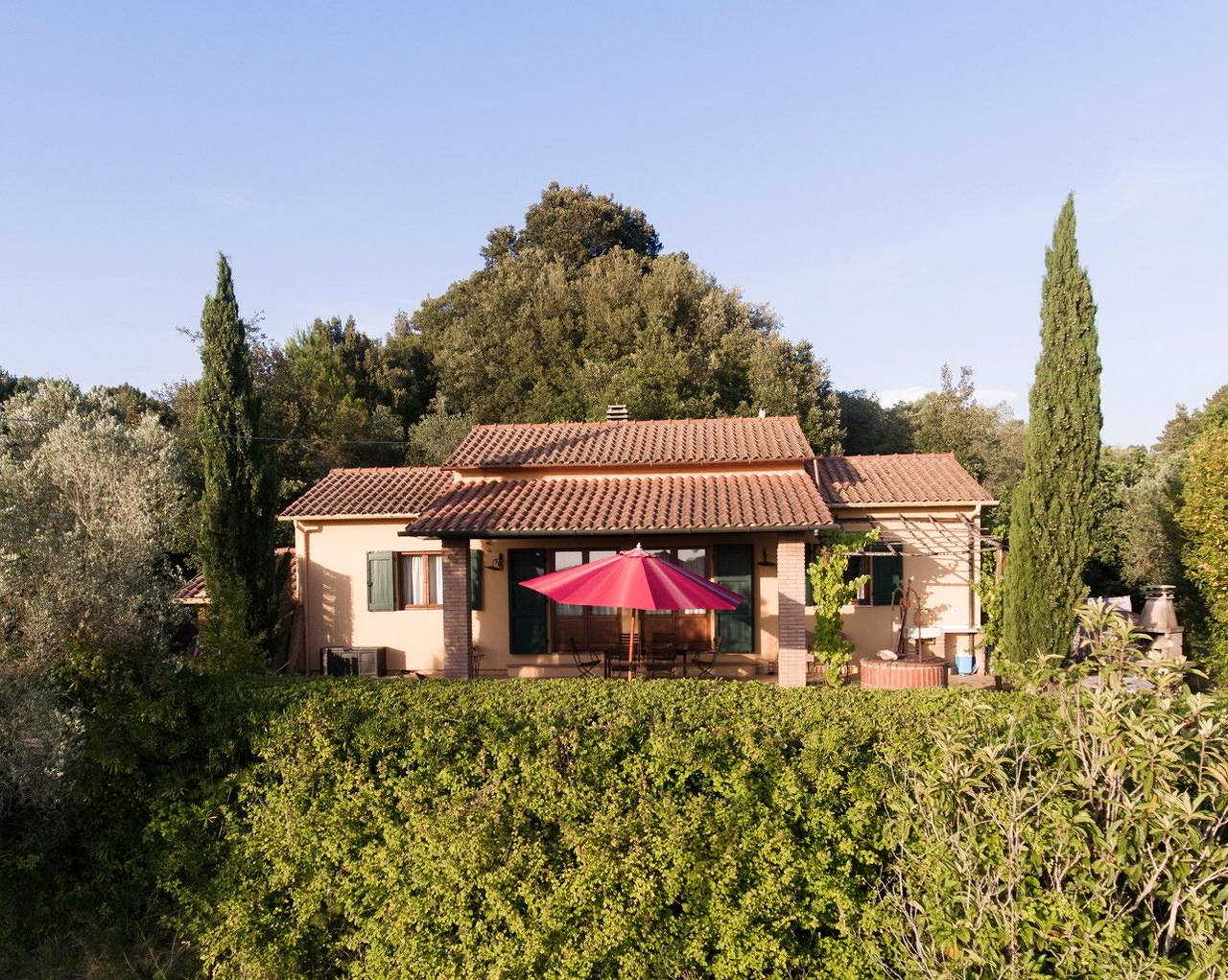 Podere Mulino Vecchio in Guardistallo, Etruskische Küste