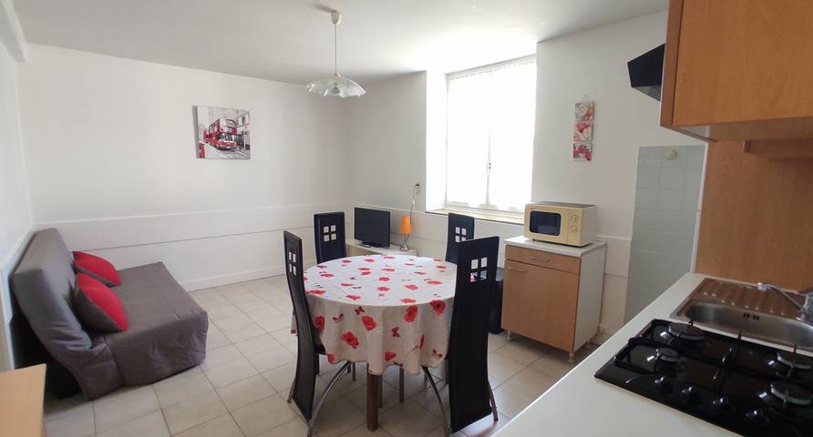 Appartement de vacances pour 2 personnes, avec Jardin
