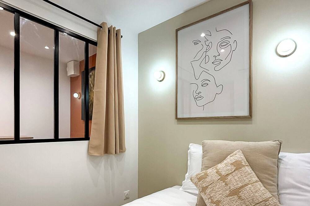 Ganze Wohnung, Hoche B 05 - Ein Schlafzimmer Wohnung, Schläft 4 in Le Pré-Saint-Gervais, Seine-Saint-Denis