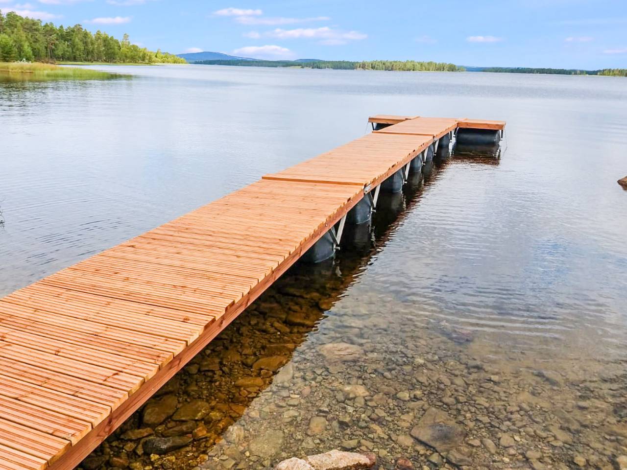 Inarinlahti in Lappland