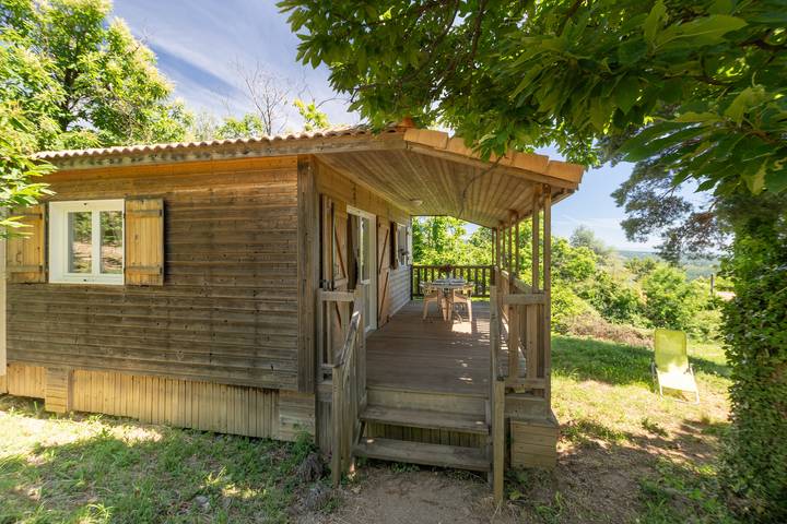 Chalet pour 6 personnes, avec jardin en Ardèche - 2