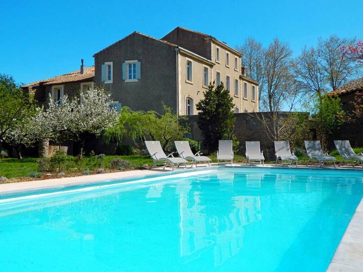 Location de vacances pour 14 personnes, avec jardin ainsi que vue et piscine, adapté aux familles à Canet - 3