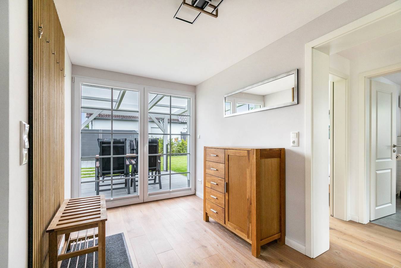 Casa vacacional 'Lütte Auszeit' con terraza privada, jardín privado y Wi-Fi in Hennstedt, Eider-Treene-Sorge