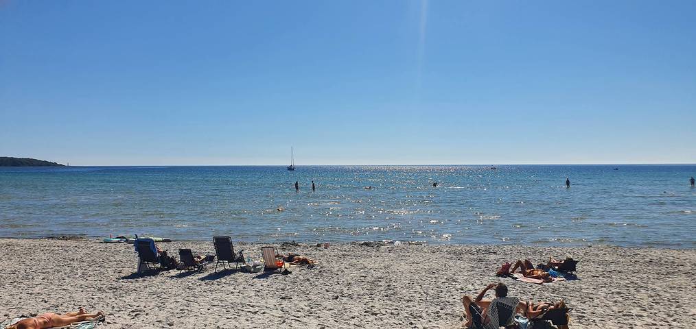 Herrlicher Sommerort direkt am Strand! in Västra Näs, Sölvesborg und Umgebung