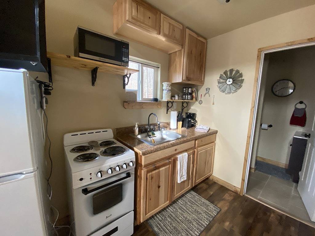 Grossvatelskabine in den Hölzern in Washington County (AR)