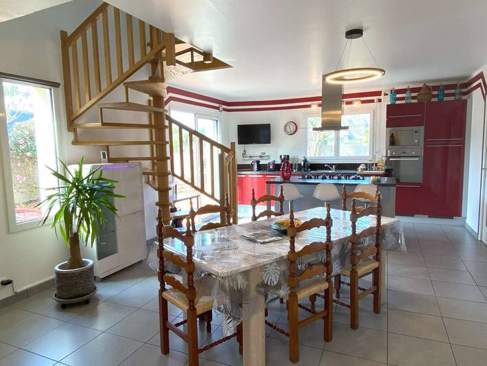 Maison de vacances pour 6 personnes, avec Terrasse et Jardin