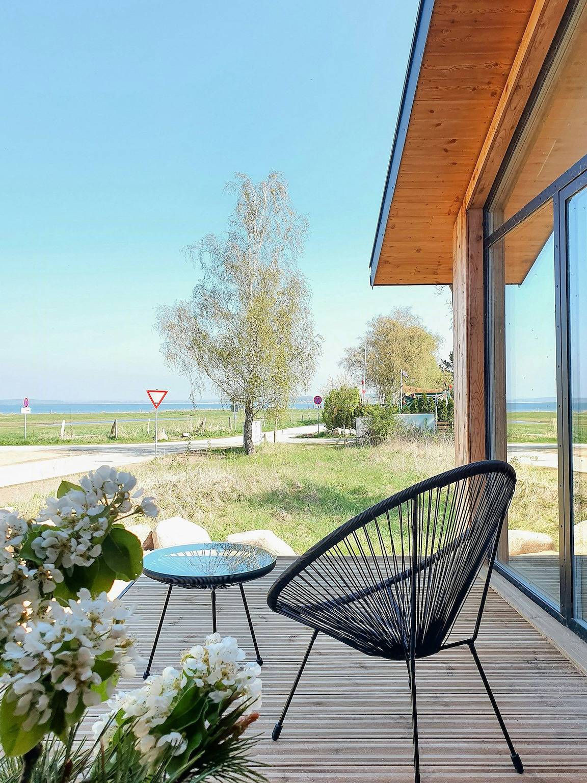 Luxus Chalet mit Meerblick am Salzhaff in Boiensdorf, Neuburg
