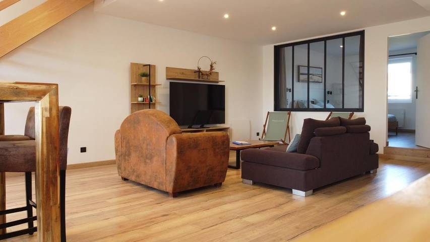 Gîte pour 6 personnes, avec vue à Condette - 2