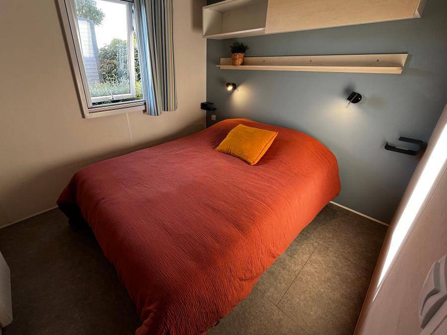 Camping Sunêlia la Baie de Saint Pol - Mobilheim 6 personen - Prestige - 3 Schlafzimmer - 34m² in Saint-Pol-de-Léon, Ceinture Dorée