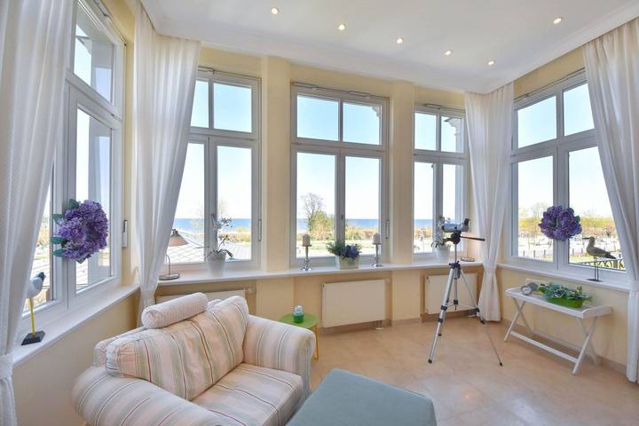 Ganze Wohnung, Villa Undine 07 - Meeresrauschen und Seeblick inklusive in Drei Kaiserbäder, Heringsdorf