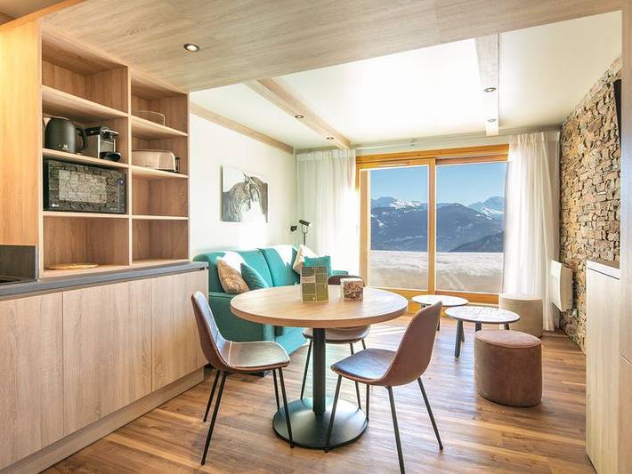 Studio pour 3 personnes, avec balcon
