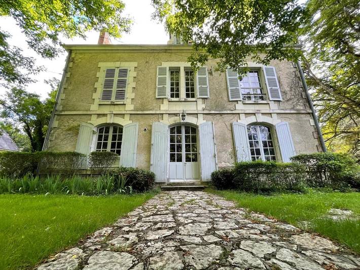 Gîte pour 14 personnes, avec vue et jardin, animaux acceptés dans Méhers