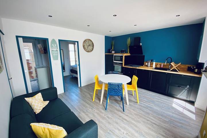 Gîte pour 4 personnes à Grandcamp-Maisy