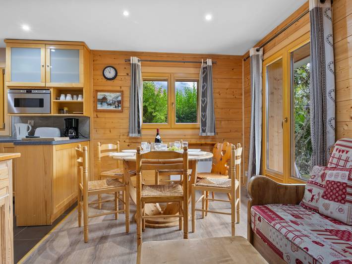 Gîte pour 6 personnes, avec balcon et jardin à Chatel - 2