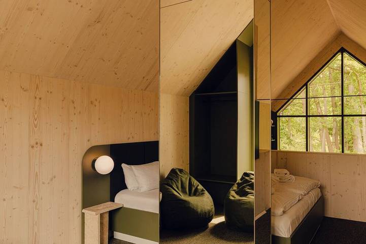 Chalet für 4 Personen, mit Sauna und Garten sowie Whirlpool in Fürstenberg/Havel - 3